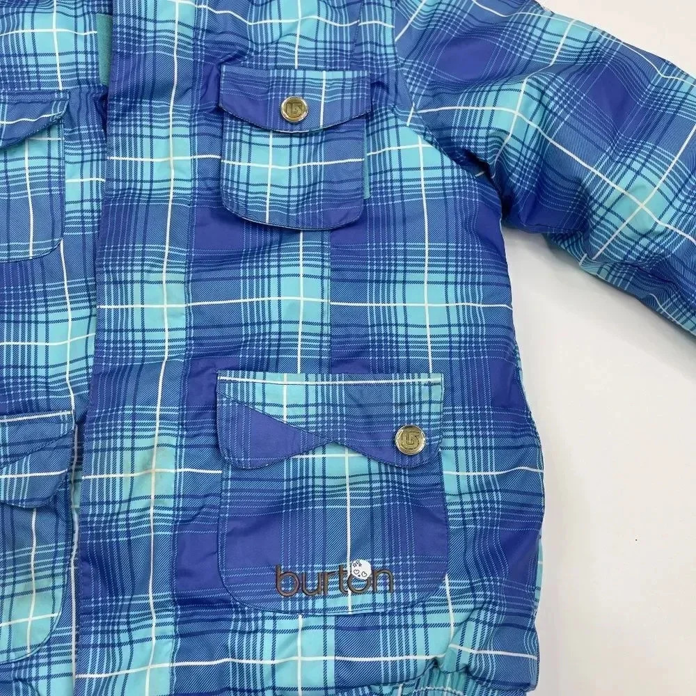 Burton Twist Bomber Insulated Plaid Jacket - Picture 11 of 16
